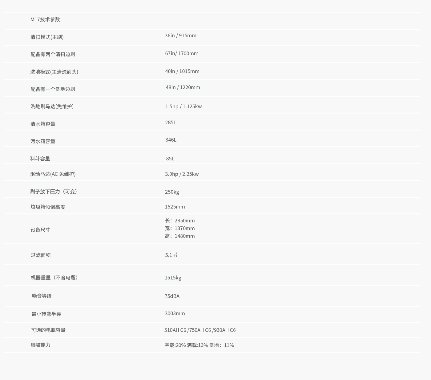 坦能M17扫洗一体机(图1)